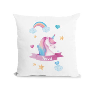 Μαξιλάρι διακοσμητικό “Unicorn pink”