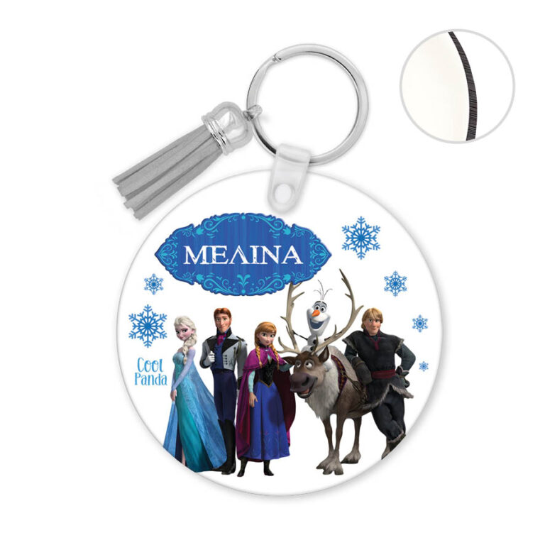 Μπρελόκ ξύλινο “Frozen”