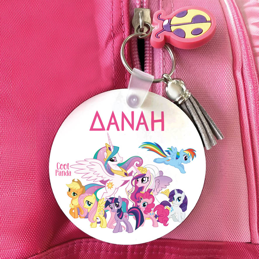 Μπρελόκ ξύλινο “My little ponny”