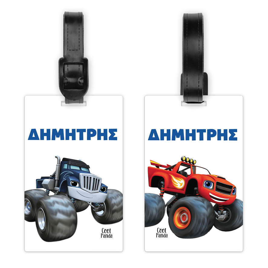 Ταμπελάκι τσάντας ξύλινο “Blaze”