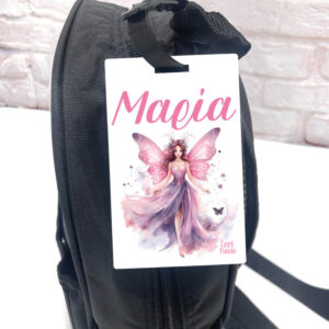 Ταμπελάκι τσάντας ξύλινο “Fairy”