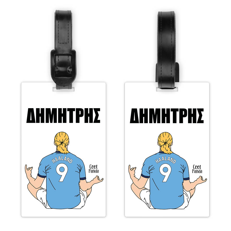 Ταμπελάκι τσάντας ξύλινο “Haaland”