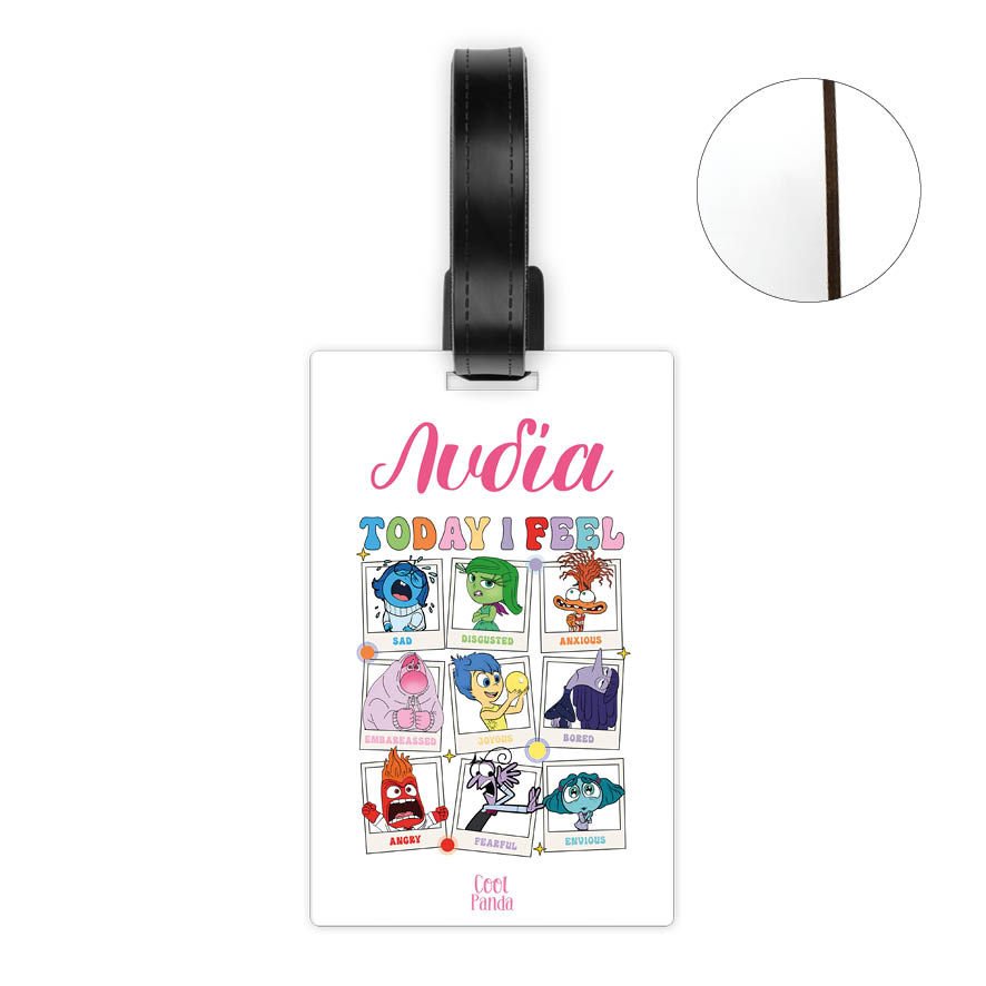 Ταμπελάκι τσάντας ξύλινο “Τα μυαλά που κουβαλάς”