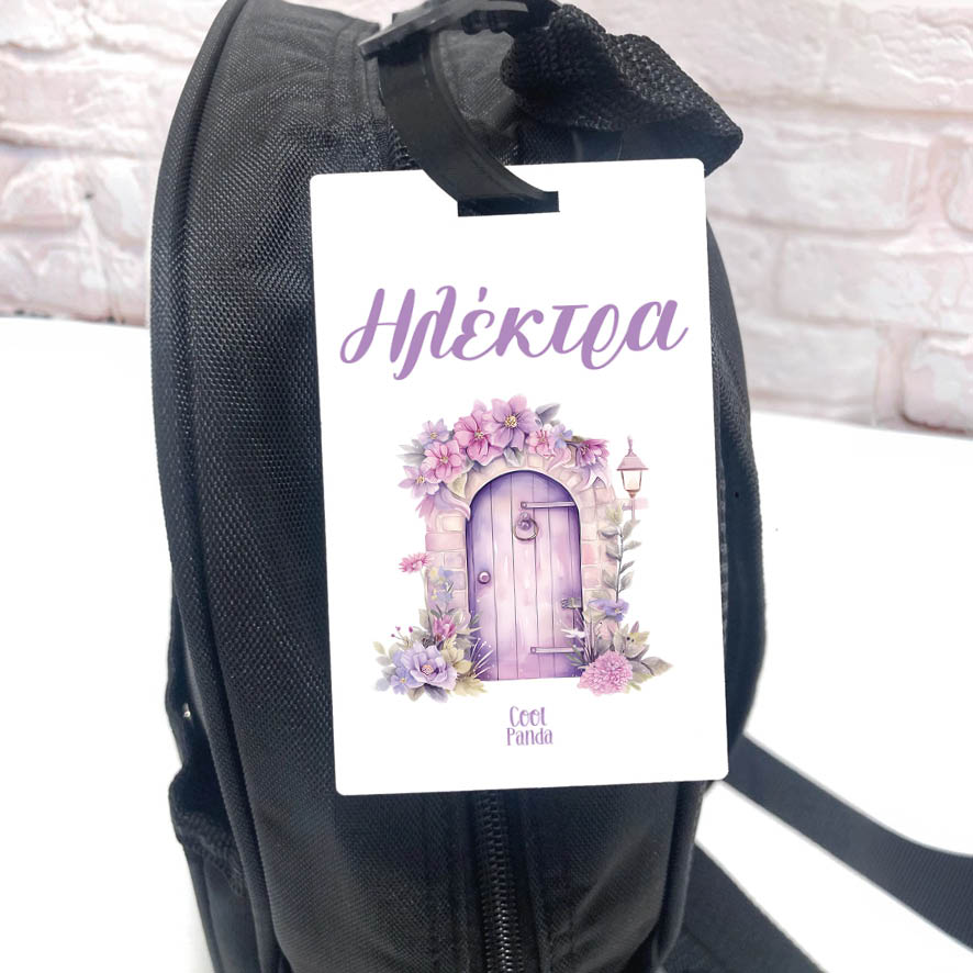 Ταμπελάκι τσάντας ξύλινο “Νεραϊδούλες”