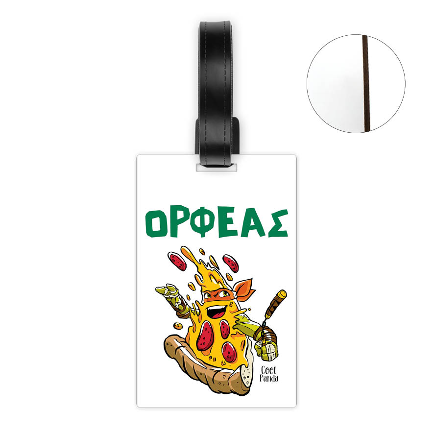 Ταμπελάκι τσάντας ξύλινο “Χελωνονιτζάκια”