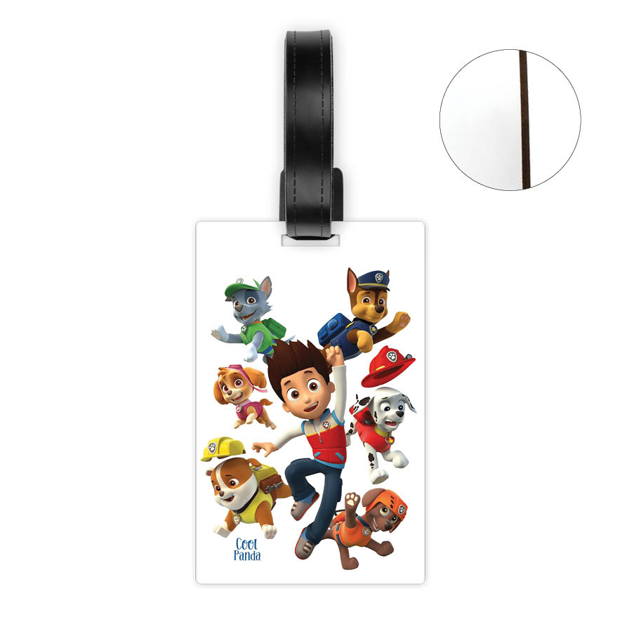 Ταμπελάκι τσάντας ξύλινο “Paw Patrol”