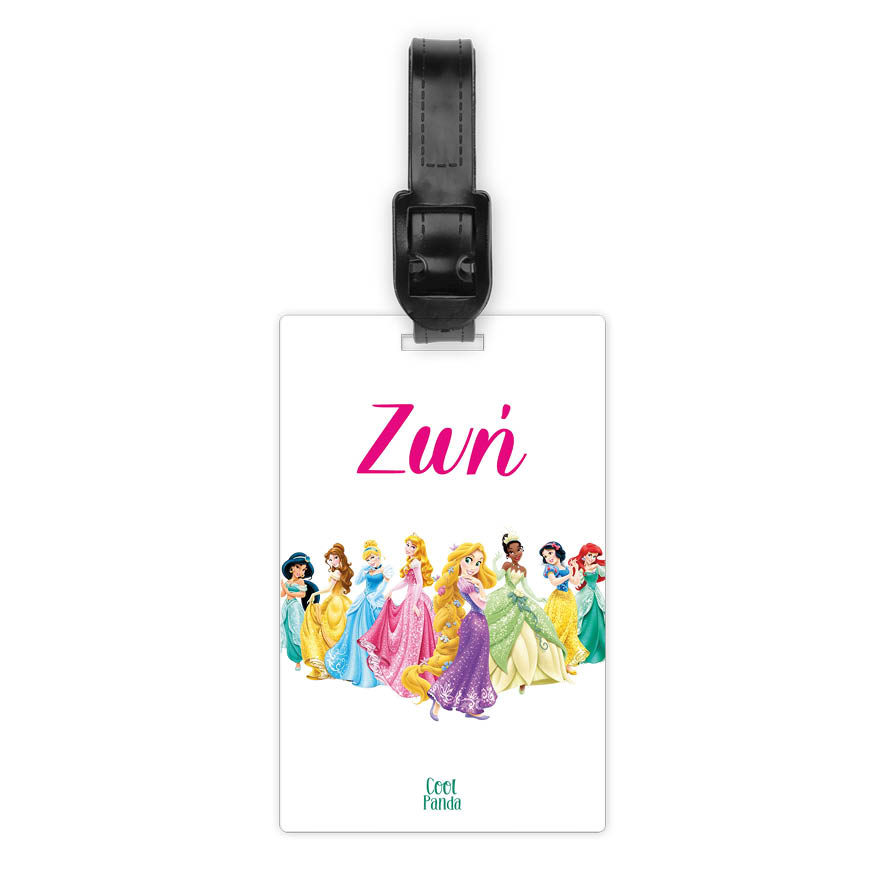 Ταμπελάκι τσάντας ξύλινο “Πριγκίπισσες”