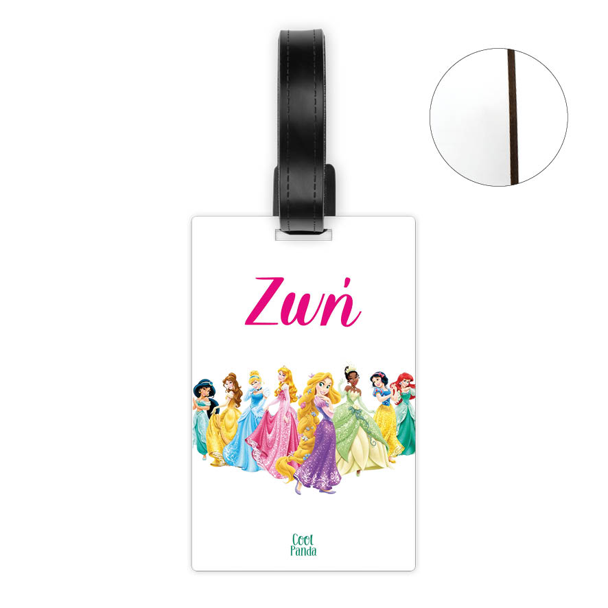 Ταμπελάκι τσάντας ξύλινο “Πριγκίπισσες”