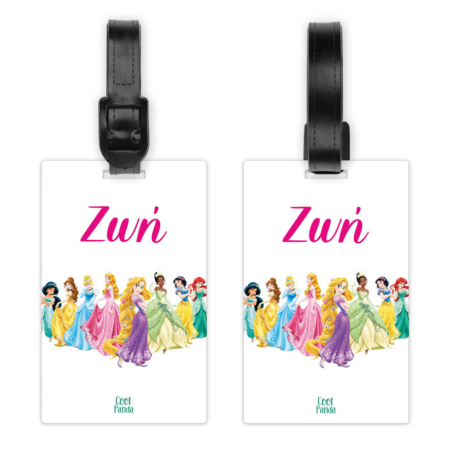 Ταμπελάκι τσάντας ξύλινο “Πριγκίπισσες”