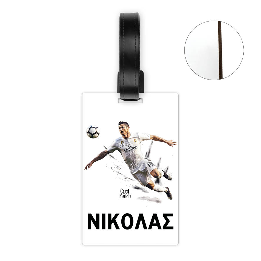 Ταμπελάκι τσάντας ξύλινο “Ronaldo”