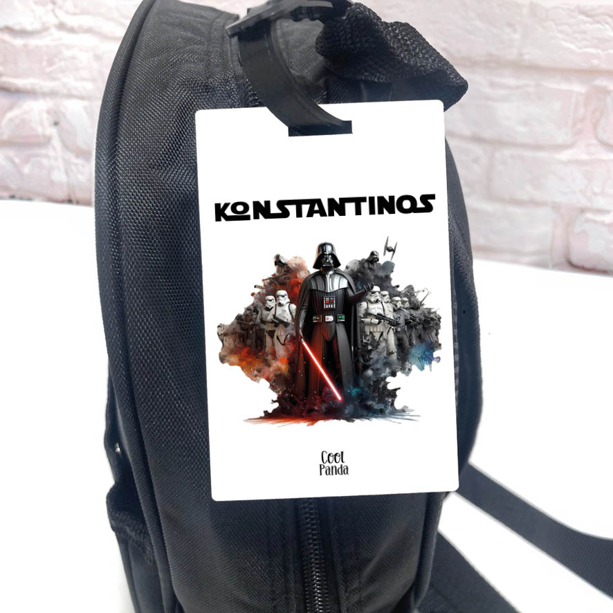 Ταμπελάκι τσάντας ξύλινο “Star Wars Army”