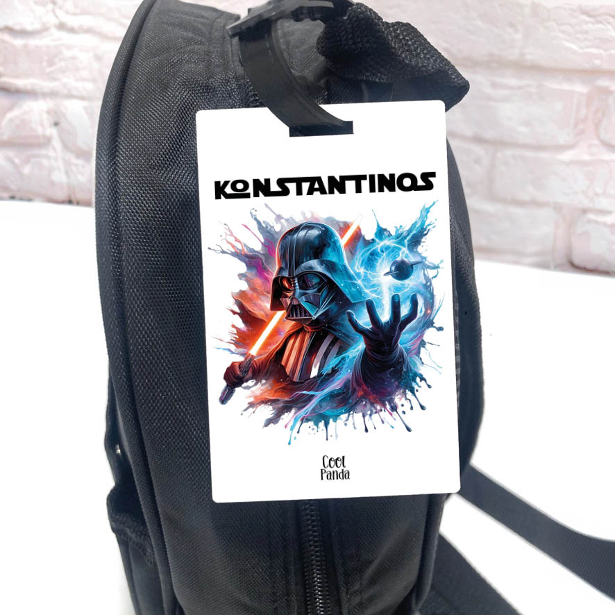 Ταμπελάκι τσάντας ξύλινο “Star Wars Σπαθί”