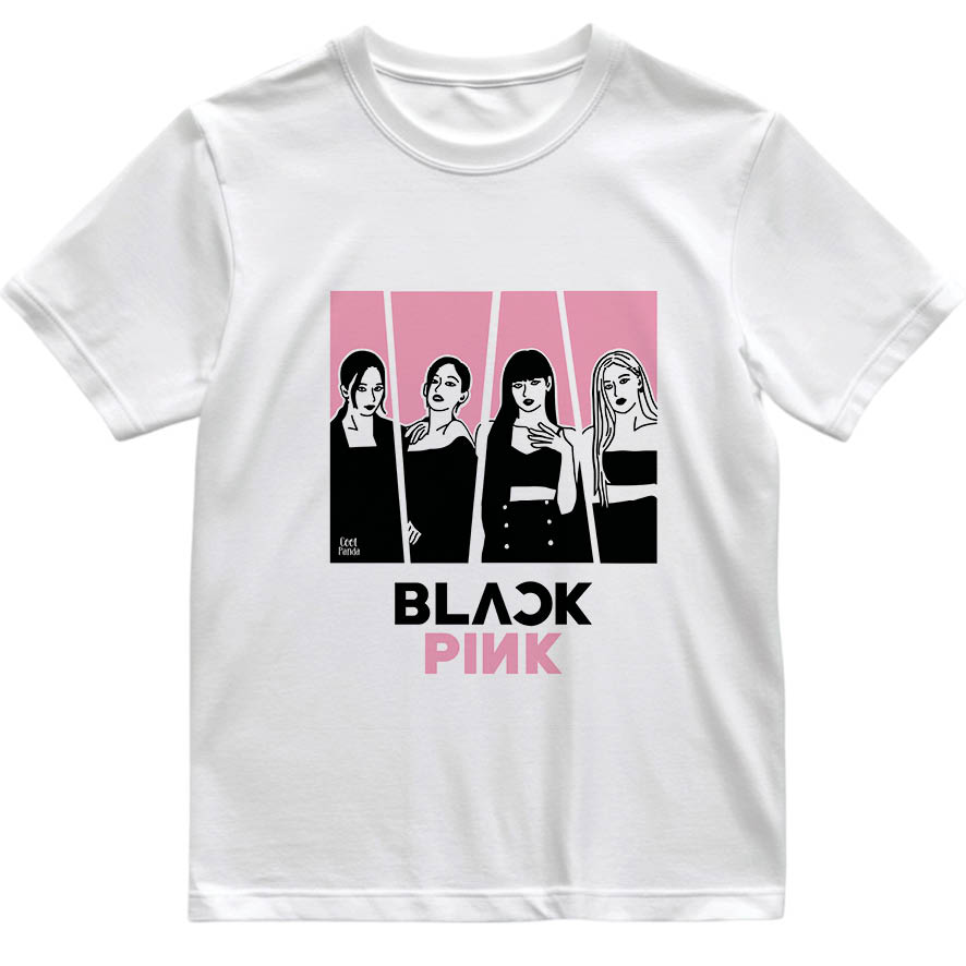 Παιδικό T-shirt “Black Pink”