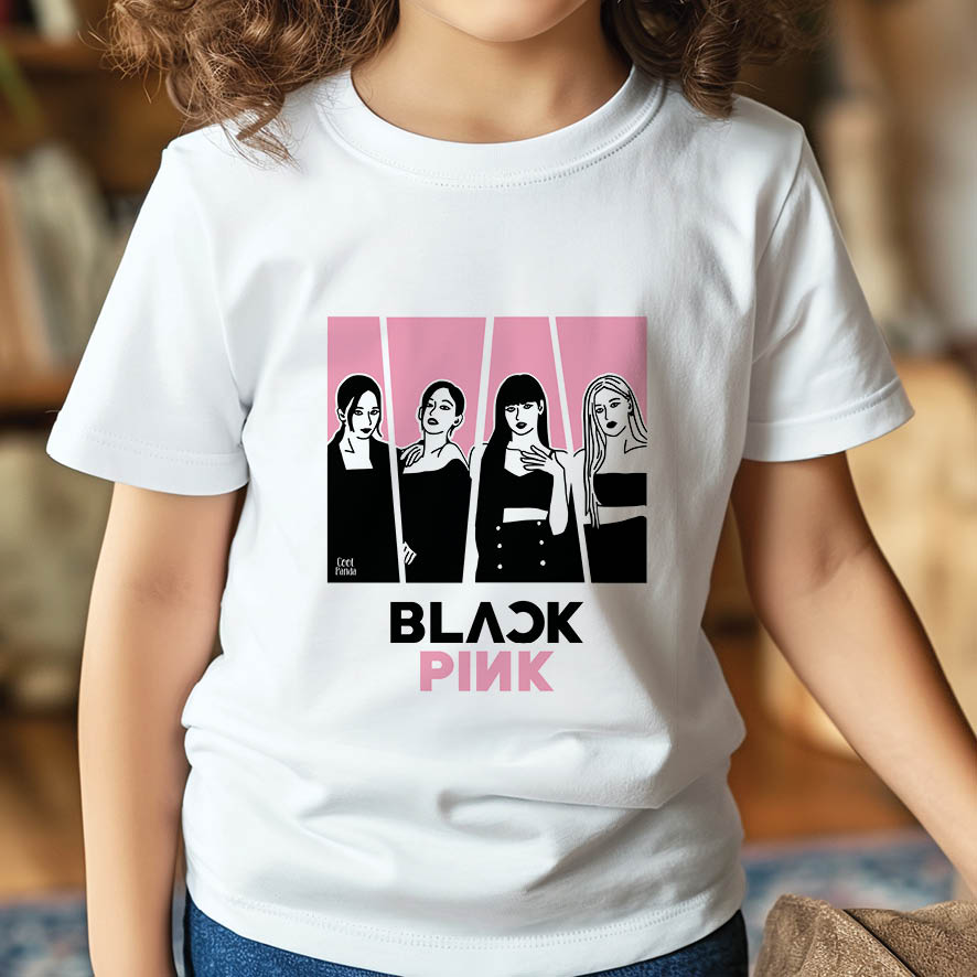 Παιδικό T-shirt “Black Pink”