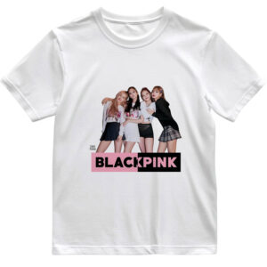 Παιδικό T-shirt “Black Pink photo”