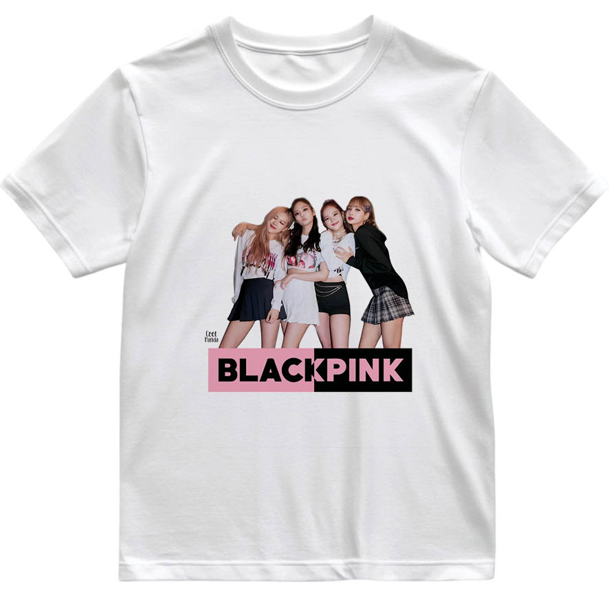 Παιδικό T-shirt “Black Pink photo”