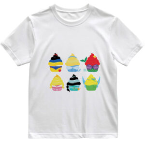 Παιδικό T-shirt “Πριγκίπισσες Cupcake”