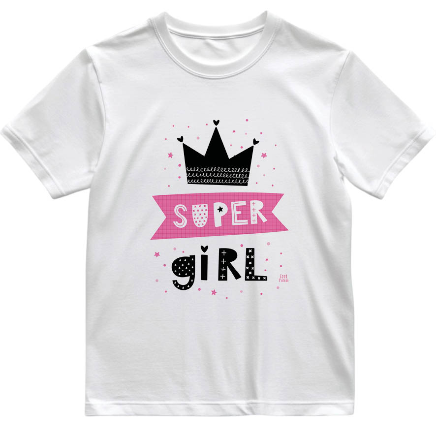 Παιδικό T-shirt “Super Girl”