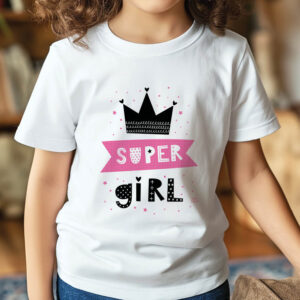 Παιδικό T-shirt “Super Girl”