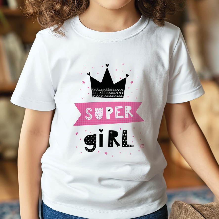 Παιδικό T-shirt “Super Girl”