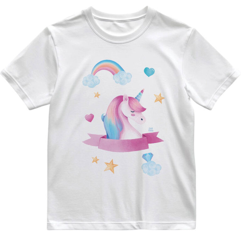 Παιδικό T-shirt “Unicorn pink”