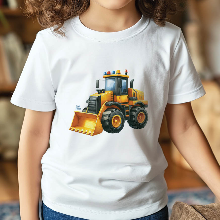 Παιδικό T-shirt “Yellow trucks”