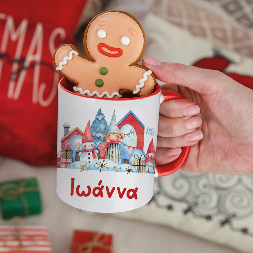 Κούπα 11oz “Μπλε Χριστούγεννα”