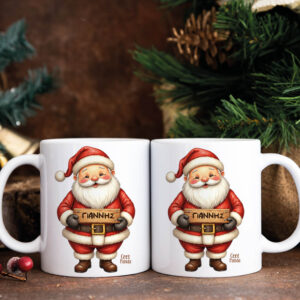 Κούπα 11oz “Αγ. Βασίλης με ταμπέλα”