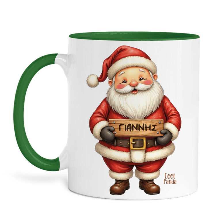 Κούπα 11oz “Αγ. Βασίλης με ταμπέλα”