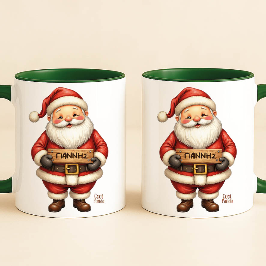 Κούπα 11oz “Αγ. Βασίλης με ταμπέλα”