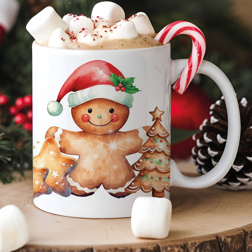 Σετ κούπα με στολίδι “Gingerbread Cookies”
