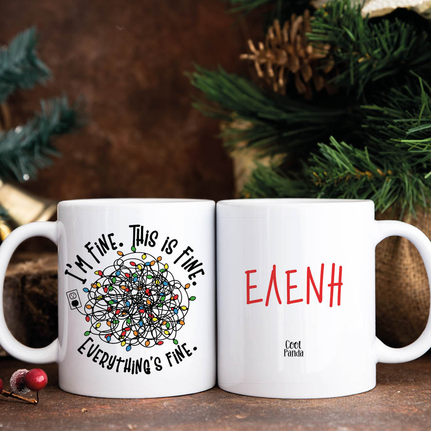 Κούπα 11oz “I’m Fine”