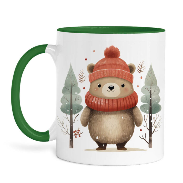 Κούπα 11oz “Αρκουδάκι κόκκινο”