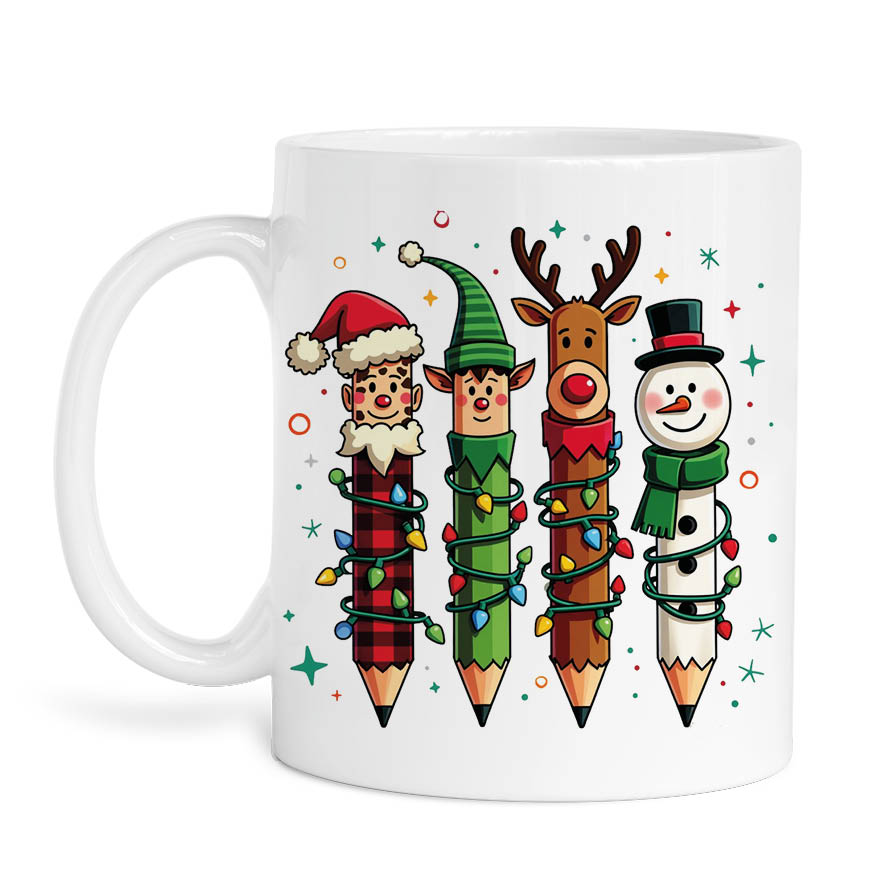 Κούπα 11oz “Μολύβια με φατσούλες”