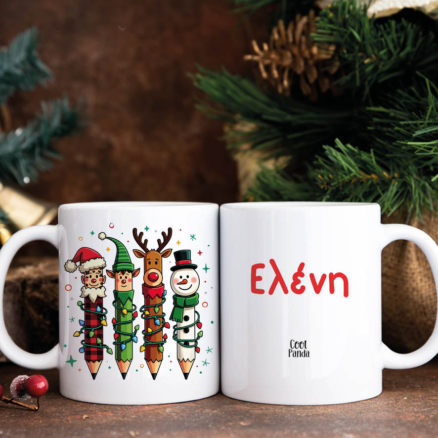 Κούπα 11oz “Μολύβια με φατσούλες”