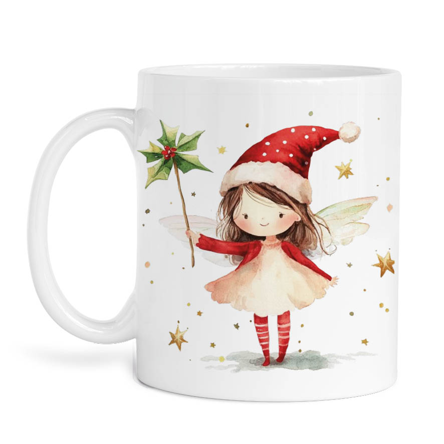 Σετ κούπα με στολίδι “Νεράιδα με ραβδί”