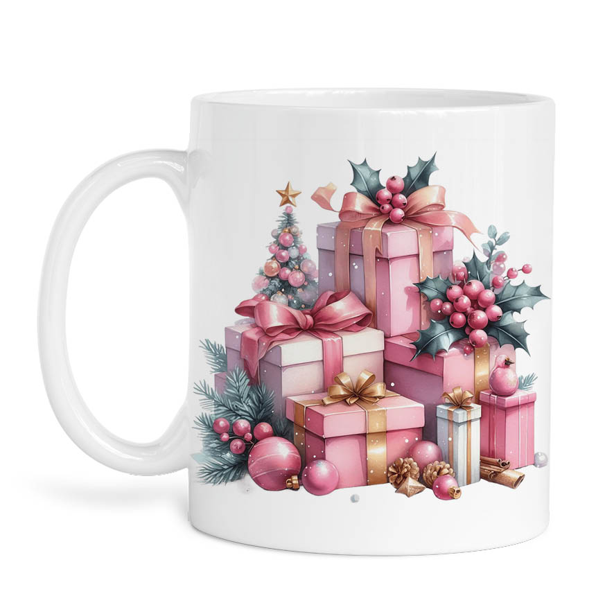 Κούπα 11oz “Ροζ δώρα”