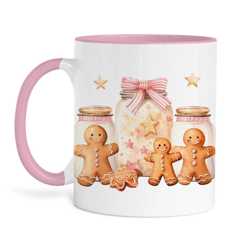 Κούπα 11oz “Pink Gingerbread Cookies”