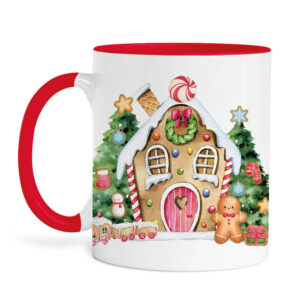 Κούπα 11oz “Ζαχαρόσπιτο ροζ”