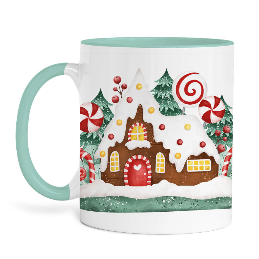 Κούπα 11oz “Ζαχαρόσπιτο κόκκινο”