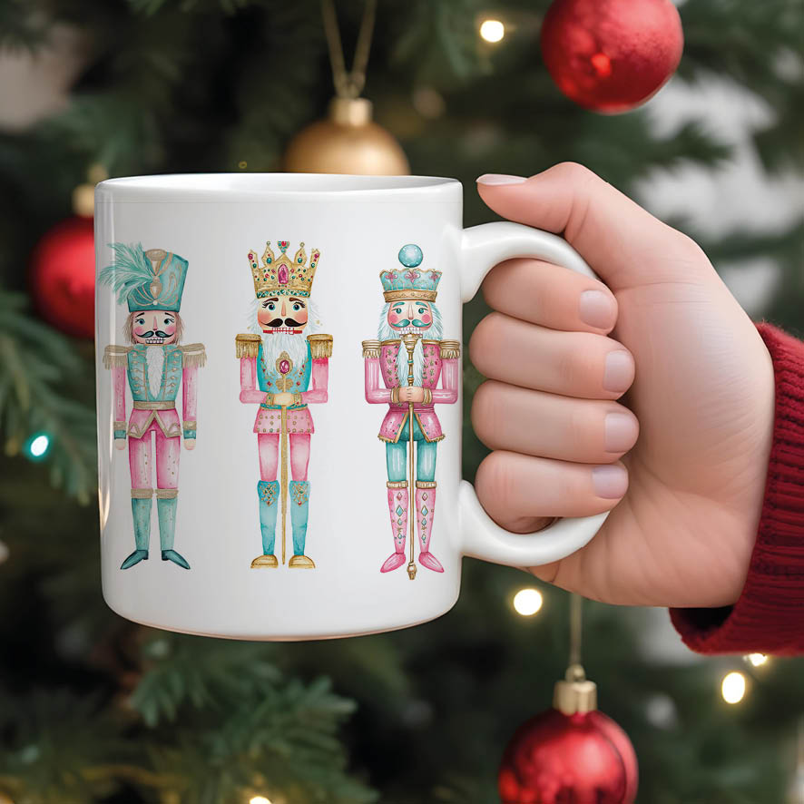 Κούπα 11oz “Ροζ Καρυοθραύστες”