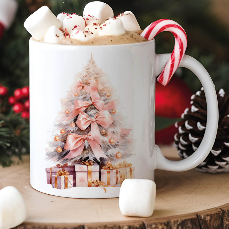 Κούπα 11oz “The Pink Christmas tree”