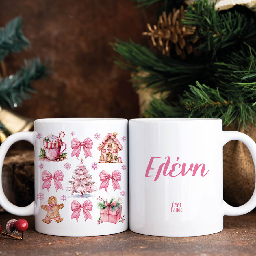 Κούπα 11oz “Pink Christmas”