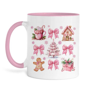 Κούπα 11oz “Pink Christmas”