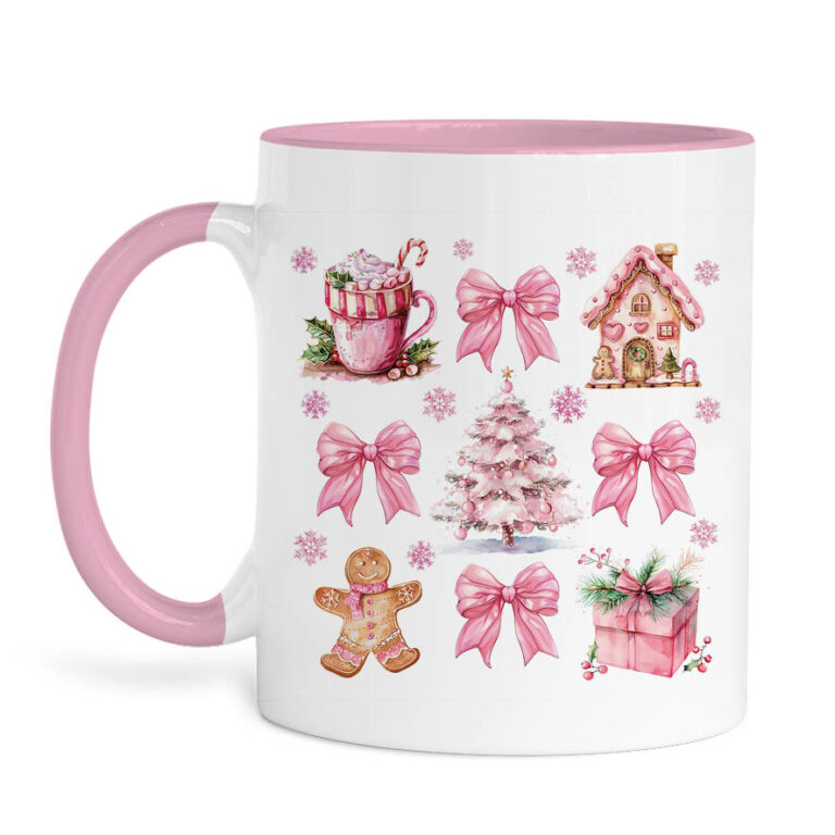 Κούπα 11oz “Pink Christmas”
