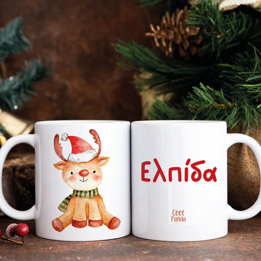 Κούπα 11oz “Happy Reindeer”