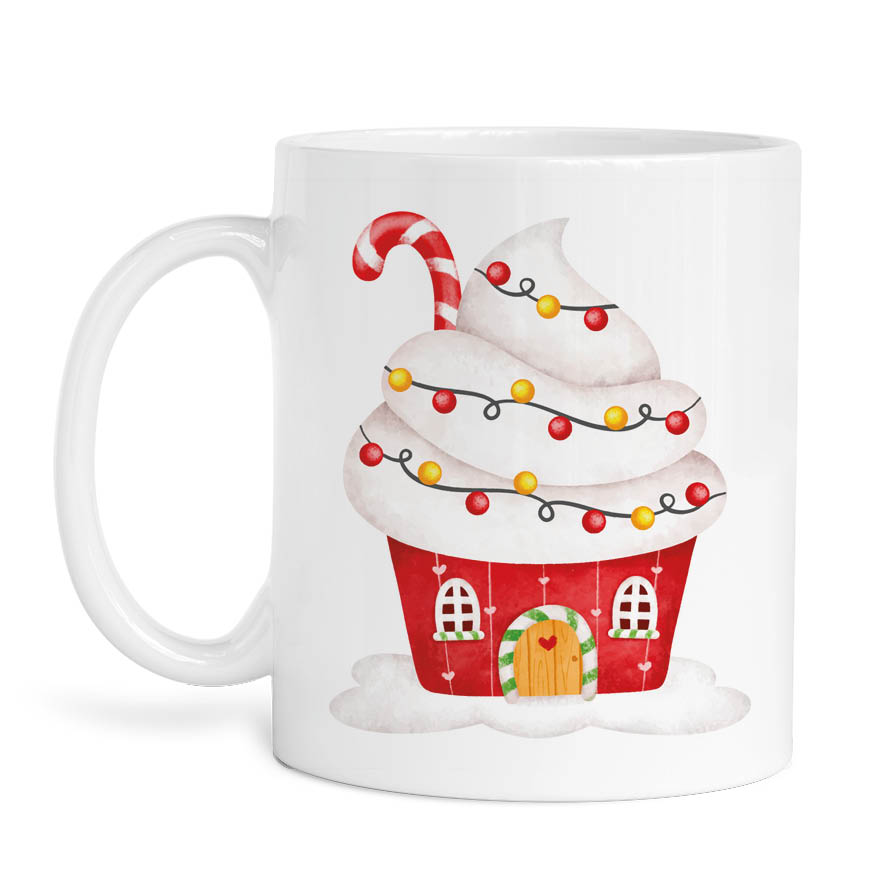 Σετ κούπα με στολίδι “Ζαχαρόσπιτο”