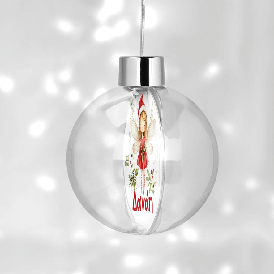 Διάφανη μπάλα με όνομα “Νεράιδα”