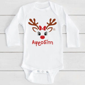 Βρεφικό Φορμάκι μακρυμάνικο “Τάρανδος”