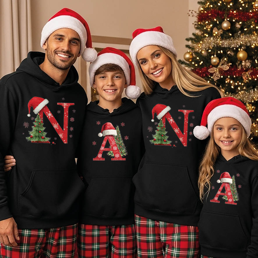 Φούτερ unisex με κουκούλα “Μονόγραμμα”